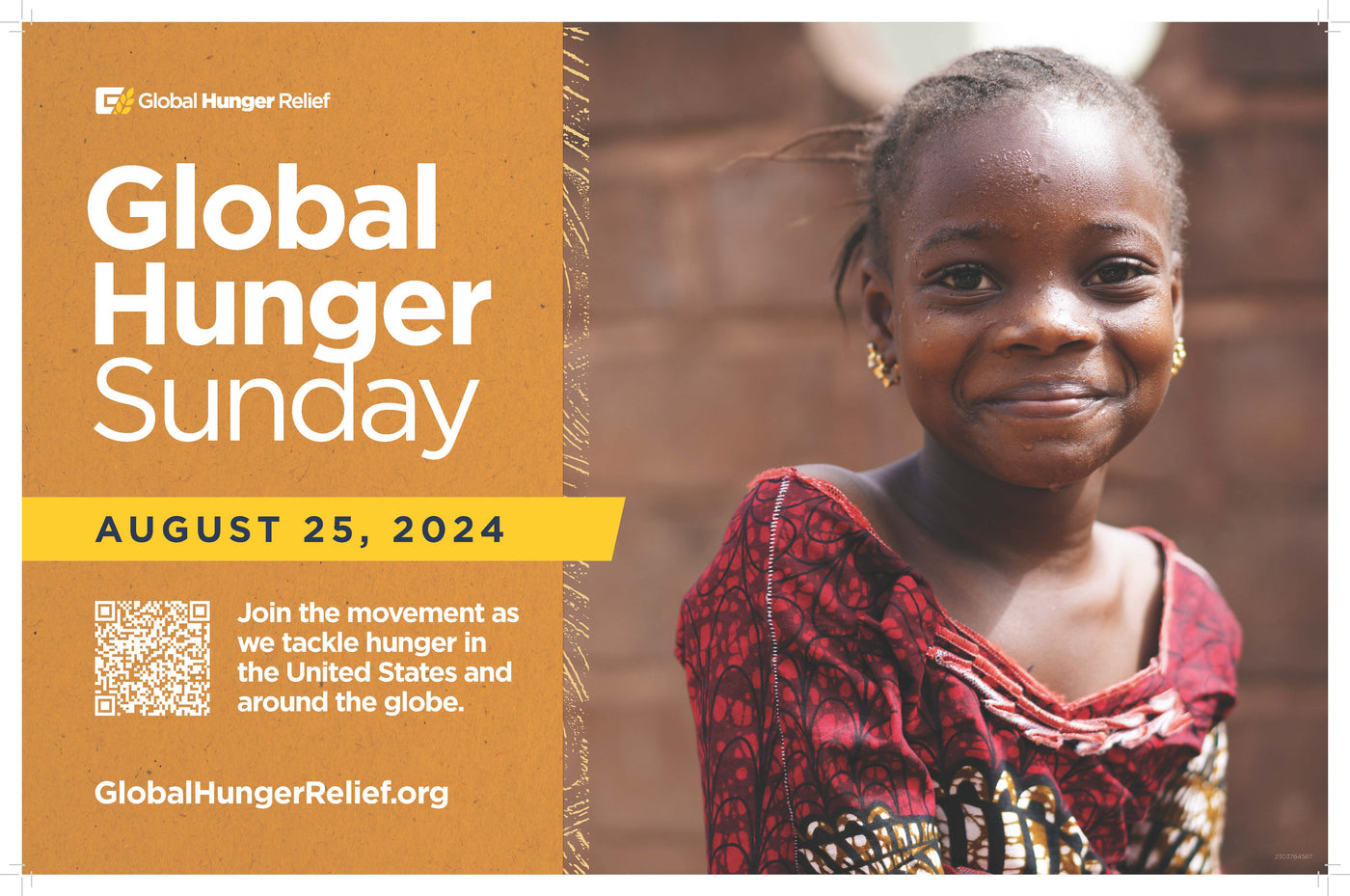 Global Hunger Sunday 2024 Poster