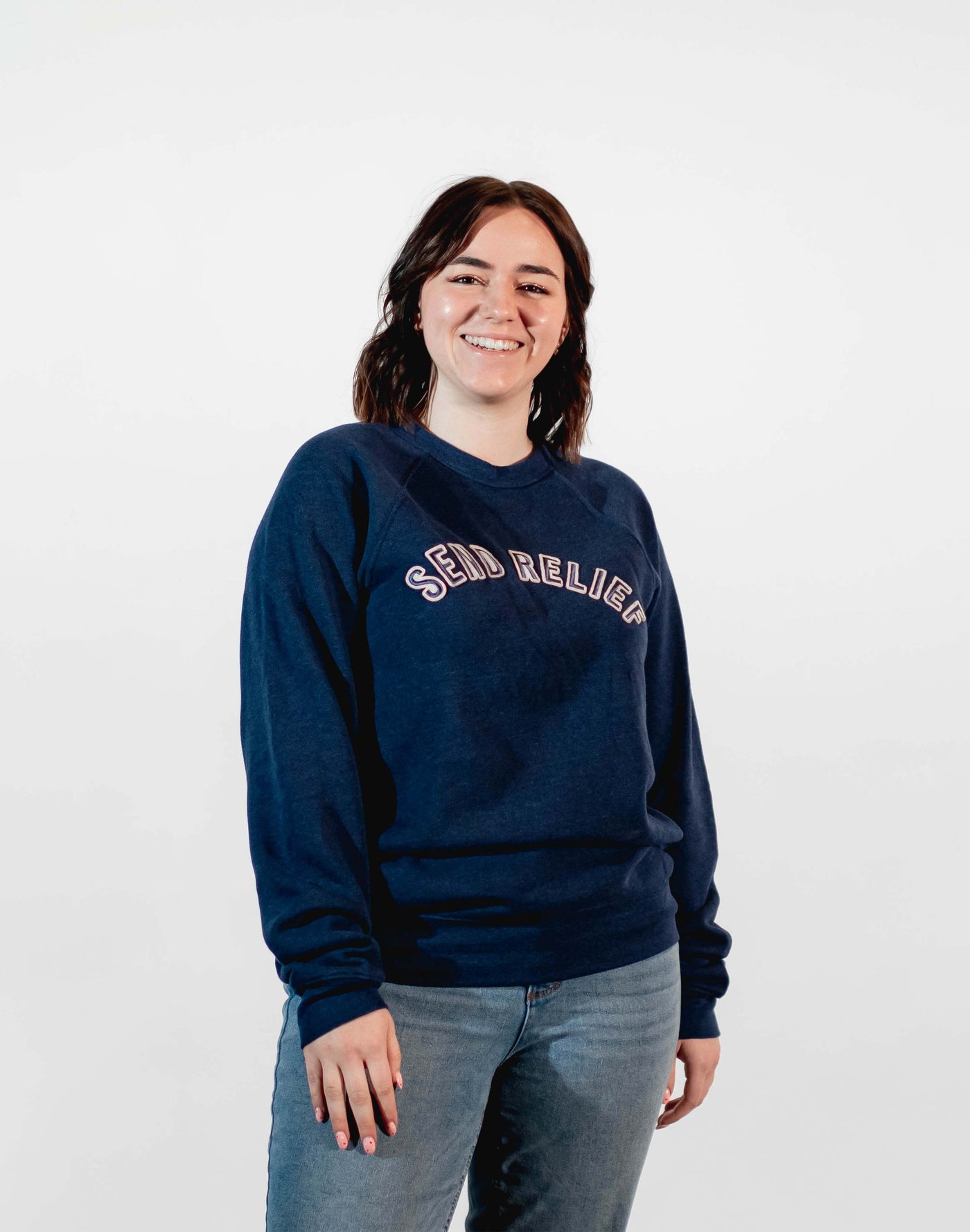 Send Relief Crew Neck Sweatshirt