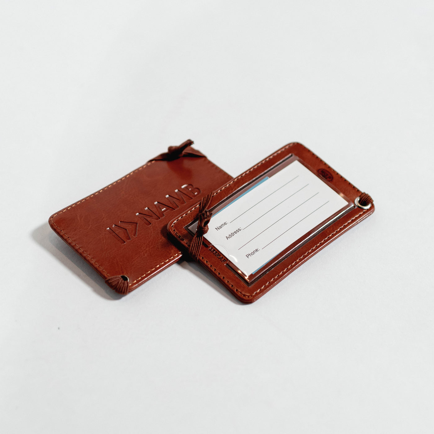 NAMB Leather Luggage Tag