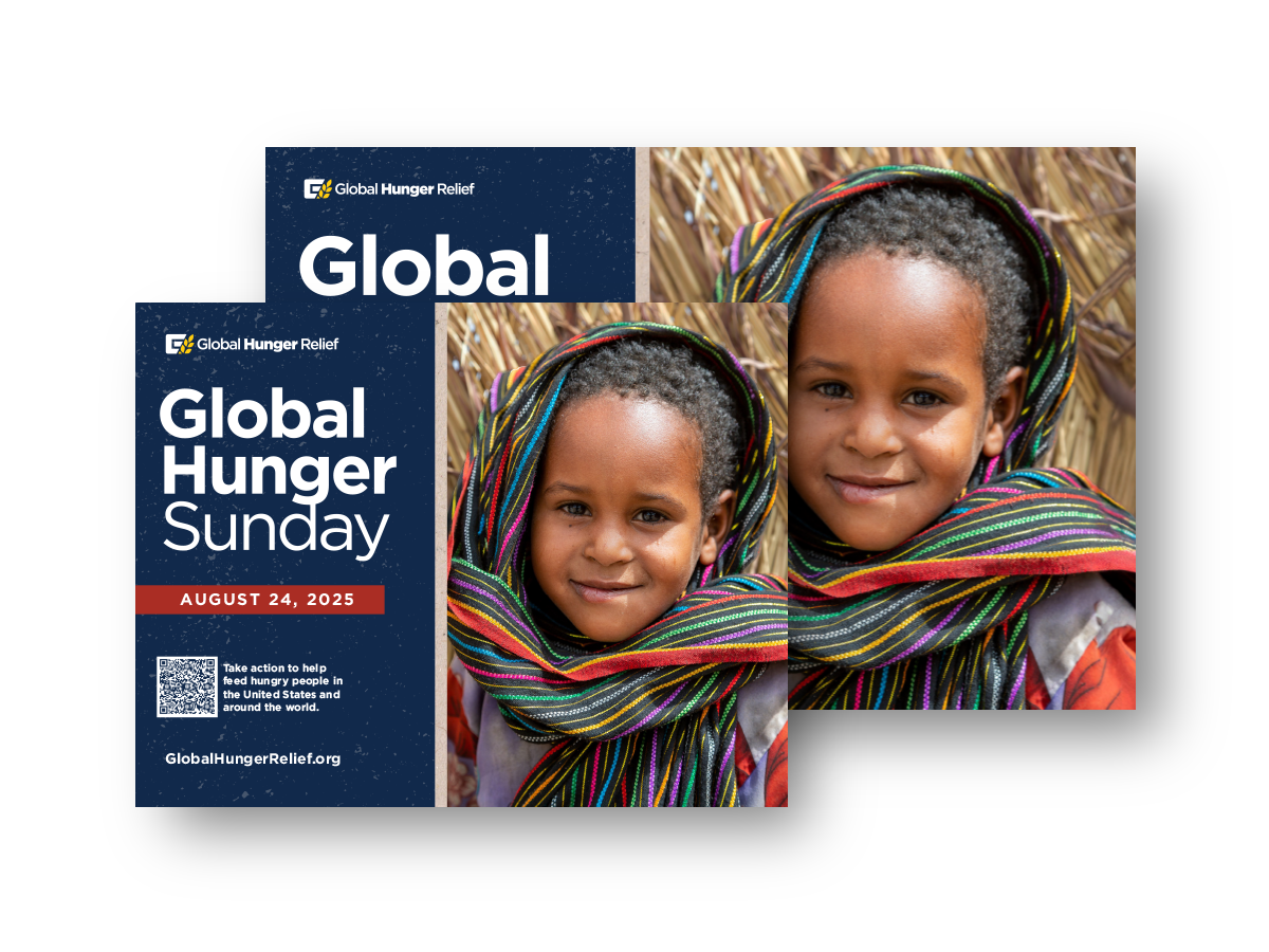 Global Hunger Sunday 2025 Poster – Send Relief