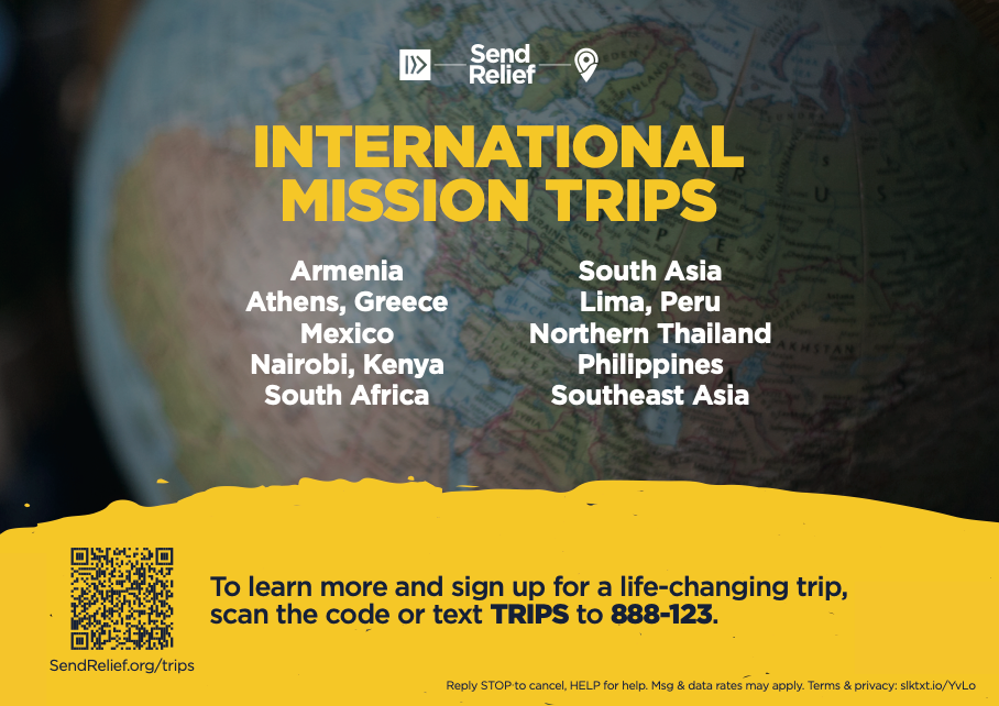 SR Mission Trip Card- Generic