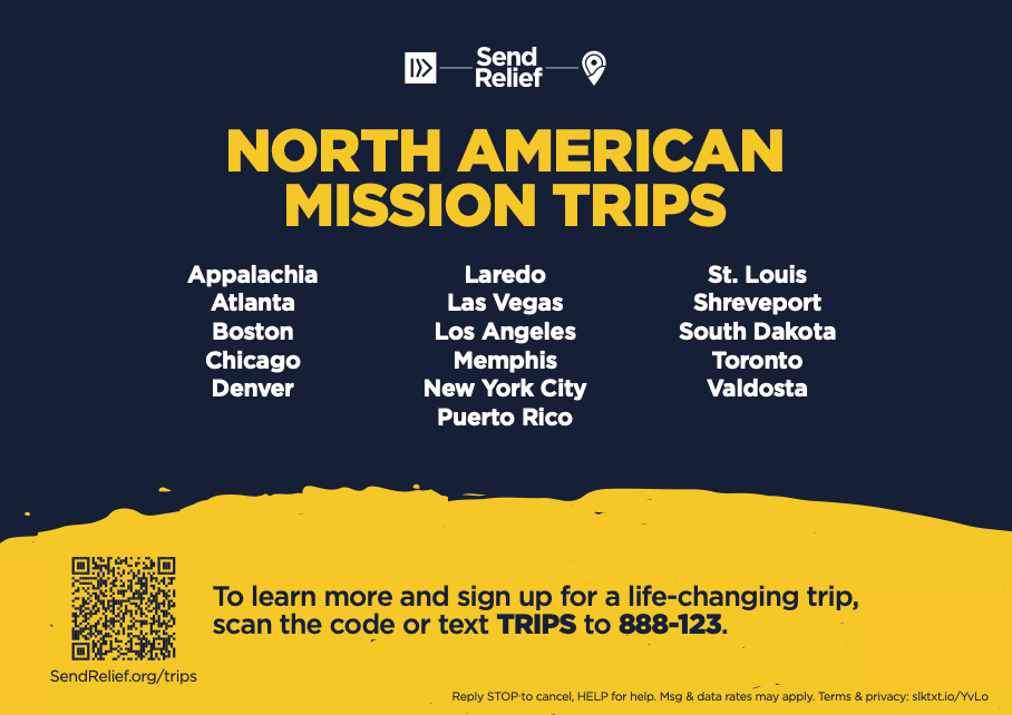 SR Mission Trip Card- Generic